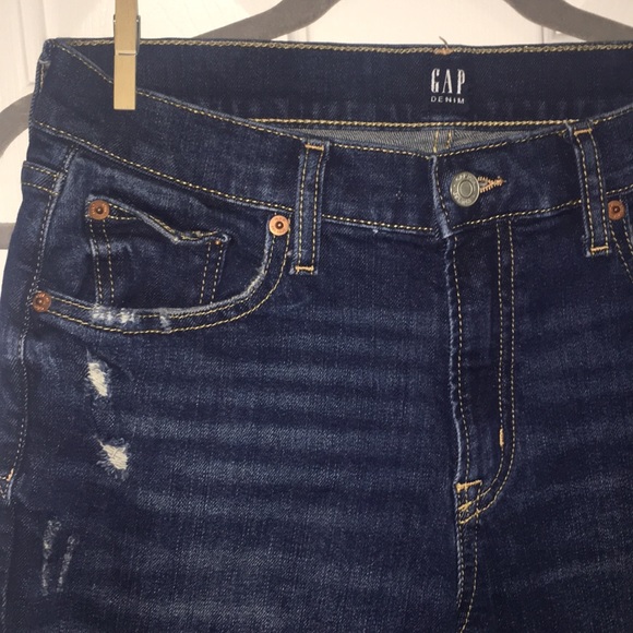 Gap distressed 4/27 tall jeans - Picture 3 of 6